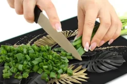 SKÄRBRÄDA I GLAS 52x40 BLOMMOR