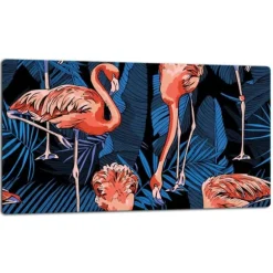 SKÄRBRÄDA I GLAS 52x30 FLAMINGO