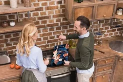 SKÄRBRÄDA I GLAS 52x30 FLAMINGO