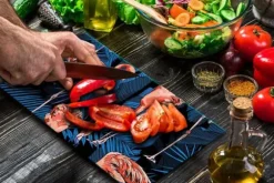 SKÄRBRÄDA I GLAS 52x30 FLAMINGO