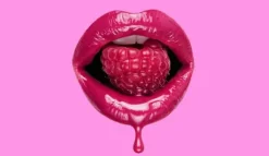 SKÄRBRÄDA I GLAS 52x30 FRUKT