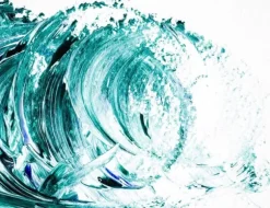 SKÄRBRÄDA I GLASPLATTA 52x40 VÅG