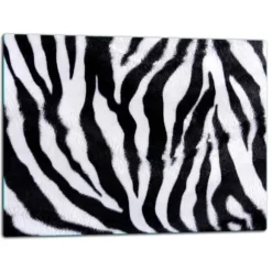 SKÄRBRÄDA I GLASPLATTA 52x40 ZEBRA