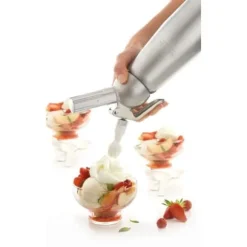 Skumsifon - Mastrad - F49314 - 0,5 L - För varma och kalla förberedelser - 6 till 8 personer