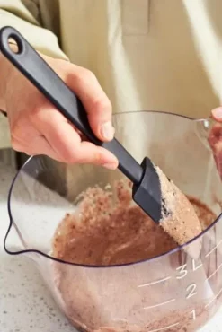 Slickepott silikon Svart 28 cm Gastromax