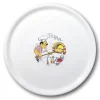 Slitstark pizzatallrik av Speciale-porslin, dekorerad, 330 mm - set med 6 st.