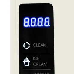 Slushmaskin & frysta drycker - Shaved Ice-maskin - Självrengöring - Digital Styrning - Flera Lägen - EU-kontakt - För Hemmet - Beige