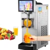 Slushmaskin 8L / 2,1 Gal Enkel Skål Kommersiell Slushy Maskin Margarita Smoothie Frysta Drycker
