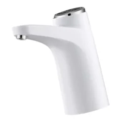 Smart elektrisk vattenflaskpump Trådlös automatisk dricksvattenautomat Vit