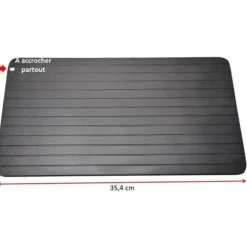 Snabbupptiningsbricka för naturlig upptining av kött fisk och fryst mat utan el eller mikrovågsugn