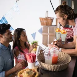 Snacksbehållarset, 16x9,5 cm, Silver