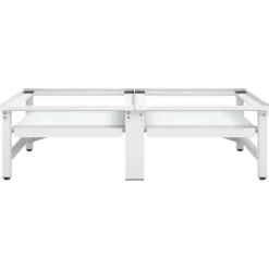 Sockel för tvättmaskin med utdragbar hylla vit - Förhöjningssockel - Förhöjningssocklar - Home & Living