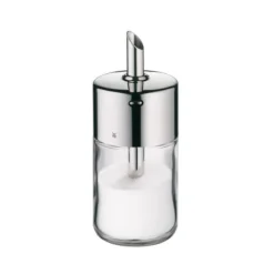 Sockerströare - WMF - Barista - Glas och rostfritt stål - H 15 cm