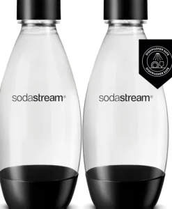 Sodastream DWS Fuse dricksflaska, svart, 2 st
