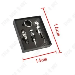 Sommelierbox - TD® - Vinotekstillbehör - ABS-plast - Svart - 26.5x20x6.5 cm