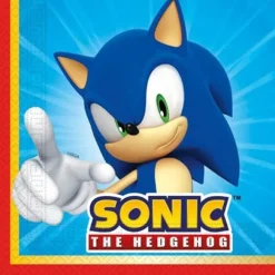 Sonic the Hedgehog Servetter 20 st 33x33 cm FSC från Sega