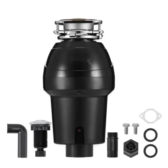 Sophantagning 1,25 hk, kontinuerlig matavfallshantering, 4060 RPM, EZ Connect, effektiv avfallshantering, hållbar design