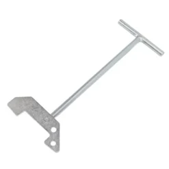 Sophanteringsnyckel Rostfritt stål Snabb Effektiv diskbänksnyckel för att reparera igensättning av diskbänk