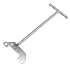 Sophanteringsnyckel Rostfritt stål Snabb Effektiv diskbänksnyckel för att reparera igensättning av diskbänk