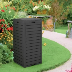 Sopkorg, 40x40x86 cm, Svart