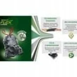 Sopsäckar 60L Jan Niezbędny Magnum Flex Strong 10 st