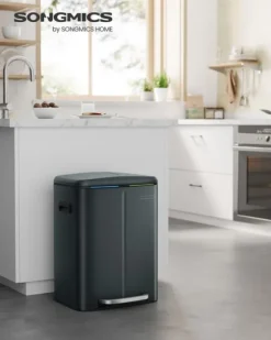 Soptunna, 44,4x40,8x60,2 cm, Gröngrå