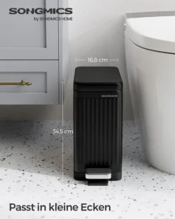 Soptunna, 33,5x16,8x34,5 cm, svart