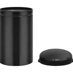 Soptunnor & papperskorgar - Living Soptunna med automatisk sensor 40 L kolstål svart