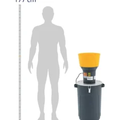 Spannmålskvarn för majs och ärter 60 l 400 kg/h 1300 W