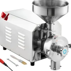 Spannmålskvarn 3000W, kraftfull spannmålsslipmaskin för livsmedelsbearbetning, effektiv för hem och kommersiellt bruk