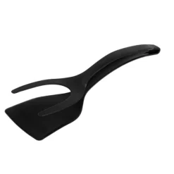 Spatel Högtemperaturbeständighet Stekta ägg Bakat bröd Grillpannkaka Spatel Köksverktyg Svart