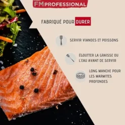 Spatel i rostfritt stål - FMprofessional - 50 x 50 x 20 cm - Silver - Kök - Rostfritt stål