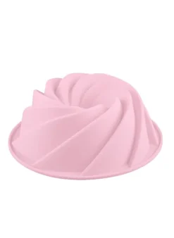 Spiral Bakform Sockerkaksform Silikonform Tårtform Lila/Röd