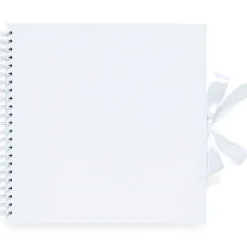 Spiralalbum 30,5 x 30,5 cm - Vit - 35 ark