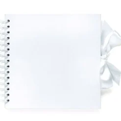 Spiralalbum 20,5 x 20,5 cm - Vit - 35 ark