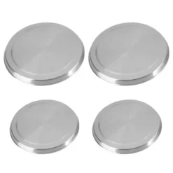 Spislock rostfritt stål 4-pack