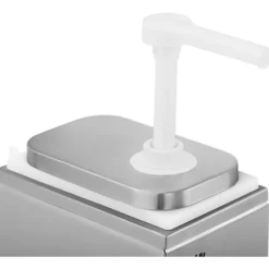 Såsdispenser med rostfri pump, 2 l