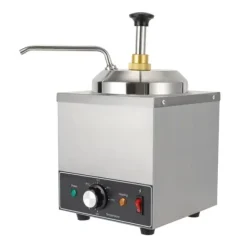 Såsdispenser, Temperaturkontroll, Rostfritt Stål Konstruktion,Silver