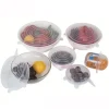 6st - Silikon Köksset Frukt Färsk Mat Saver Lock Diskmaskin Säker microwa_U481