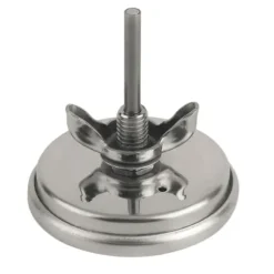 2st 50-500°C ugnstermometer i rostfritt stål, matlagningstermometer med dubbla mätare