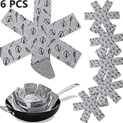 6st halkfria grytor och stekpannor Skyddsdyna isolering grytmatta för att förhindra repor Ra