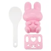 3st Livsmedelskvalitet PP Tecknad Kanin Modell Sushi Risform DIY Hantverk Onigiri Make Tool (Rosa)