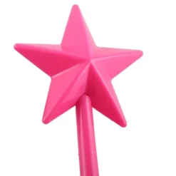 3st Magiska Salt Peppar Shakers Stjärnformade Trollstav Salt Peppar Shakers Magiska Stick Påfyllningsbara kryddor Kryddor Dispenser Rosa Svart Vit