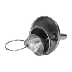 3st rostfritt stål trattfyllning flaskor Tratt Olja läcker separationstratt Integrerad vätskedispenser med cirkel