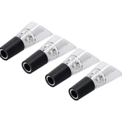 4st vinluftare hällare PC Miljövänlig karaffpipstång Tillbehör för hushållsfestSilver