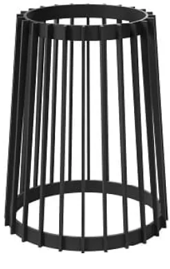 Standy 40H dubbelsidigt högt blomsterställ | Svart