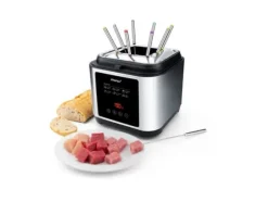 Steba DF 150F Färg: rostfritt stål svart, fritös, 2,5 L, 0,8 kg, 190 °C, 120 min., Enkelt