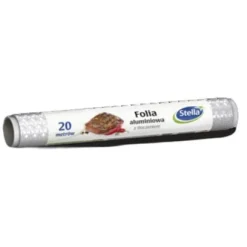 Stella Aluminiumfolie med prägling 20m rulle