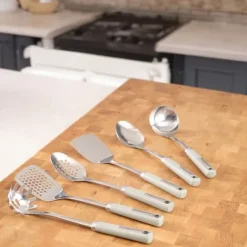 Stålspatel med soft-touch-handtag Laura Ashley - Salviablad av Pendeford