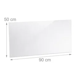 Stänkskydd för kök, 40x90 cm, Transparent